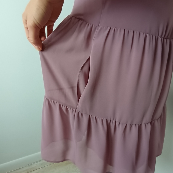 Show Me Your MuMu Cia Mini Dress Antique Rose Small - Picture 3 of 7